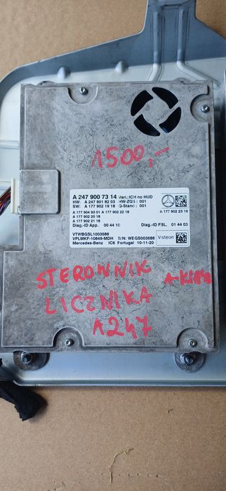 Sterownik licznika mercedes a klasa A247 A177