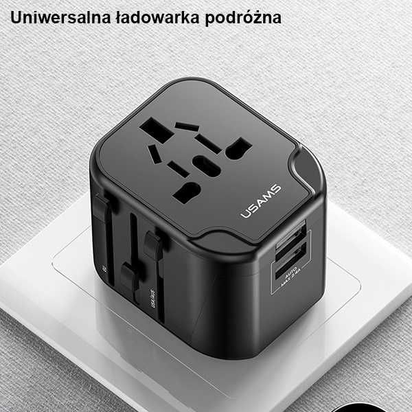 Adapter podróżny przejściówka Gniazdka Chiny Anglia Australia Nowa Zel
