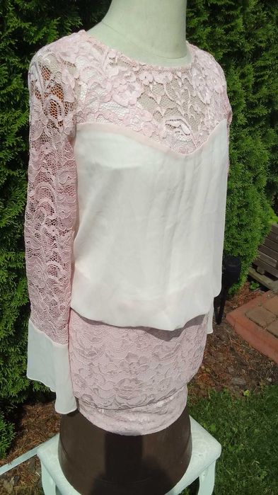 Sprzedam NOWĄ sukienkę z koronką roz. 38