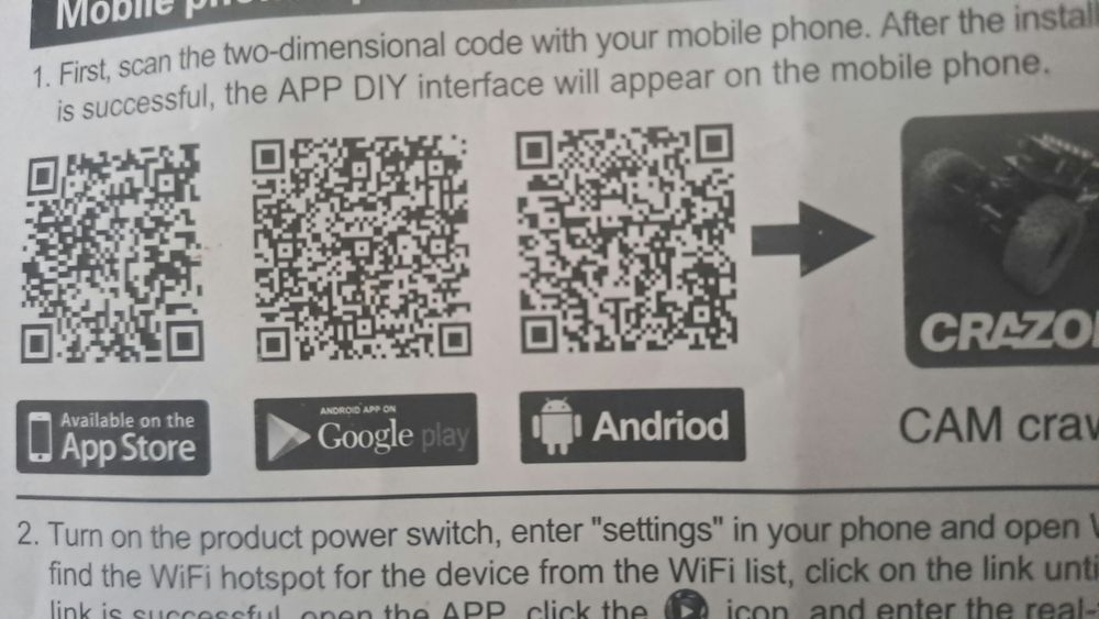 машинка з камерою, радіокерований автомобіль