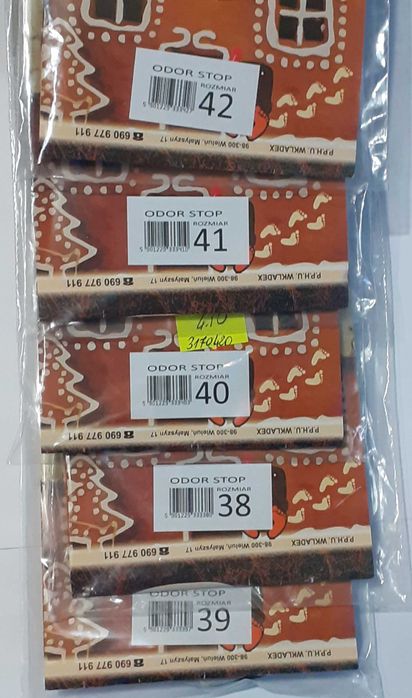 Wkładki do butów obuwia Odor stop