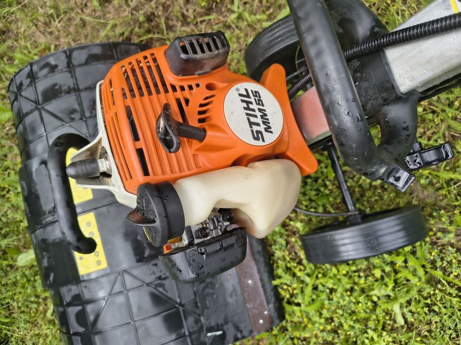 Stihl mm 55 glebogryzarka  wertykulator zamiatarka