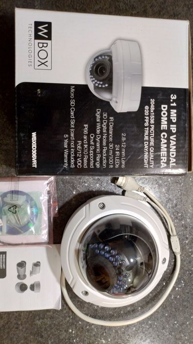 Kamera IP Wandalodporna WBOX