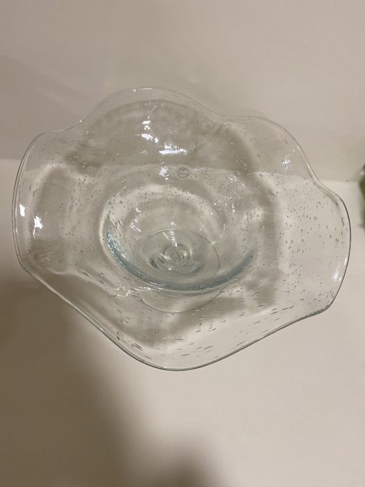 Taça de vidro nova
