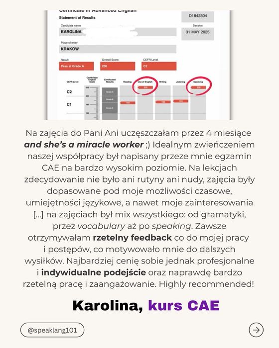 Angielski online: korepetycje z absolwentką brytyjskiej uczelni