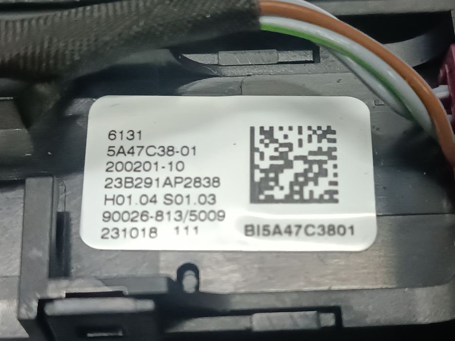 Панель управління  Блок кнопок BMW Х4 G02 61315A47C38 аудиосистемa бмв х4 г02 розборка шрот запчастини