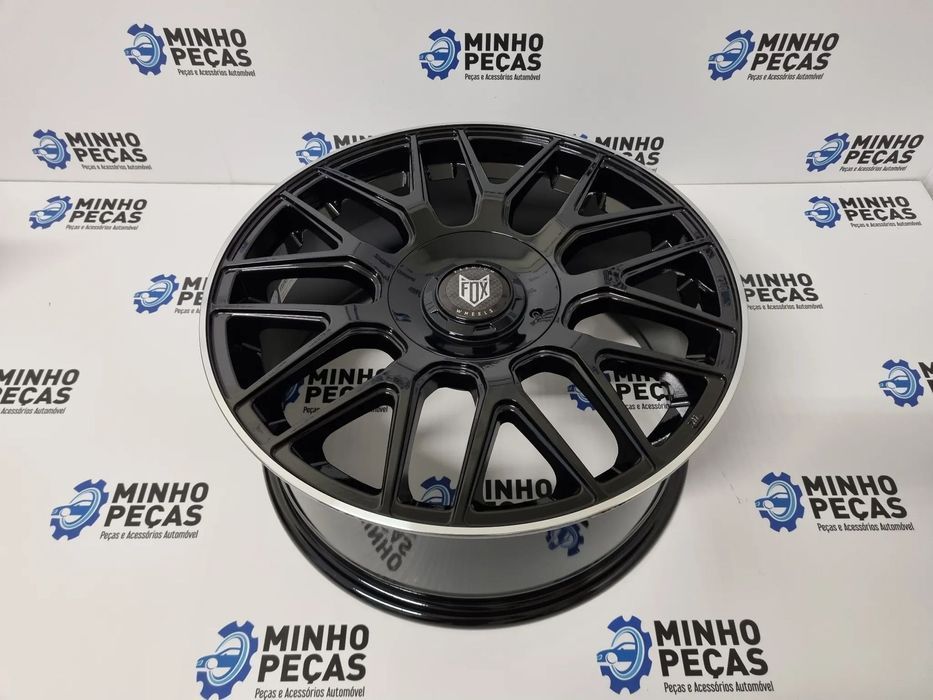 Jantes FOX VR3 em 17 Black Polish (5x100 | 5x112)