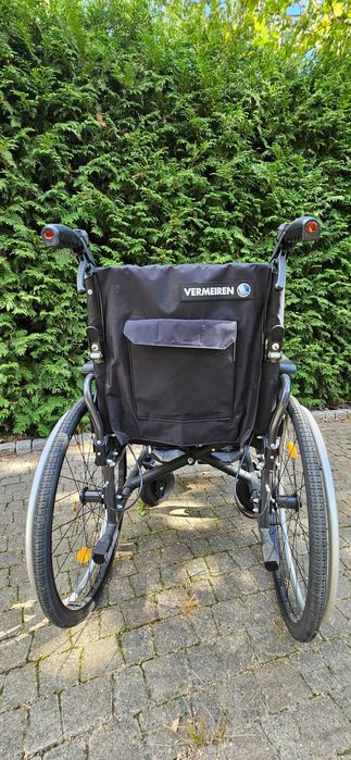 lekki składany wózek inwalidzki