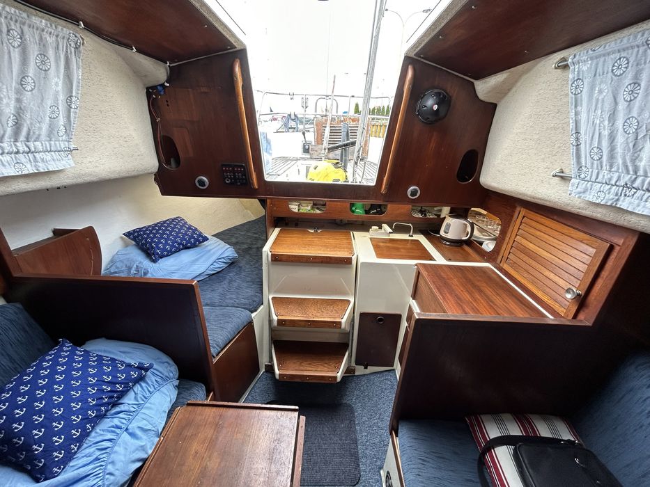 Zaglowy jacht morski kil balastowy Vinga 29