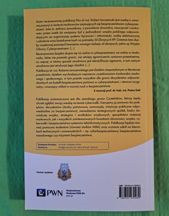 Cyberwalka - militarny wymiar działań - Robert Adam Janczewski