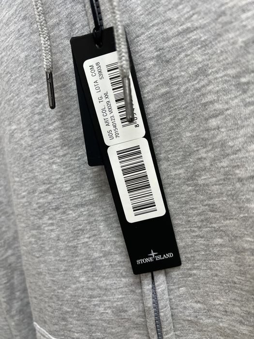 Зіп Худі Stone Island Grey