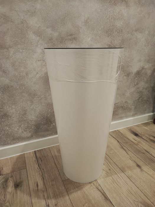 Tanio! Nowa Donica Doniczka biały połysk