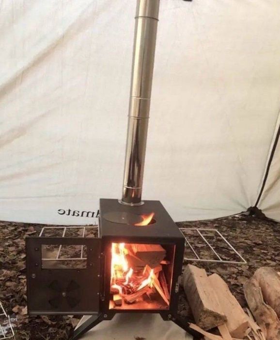 Piecyk na drewno do namiotu, bushcraft