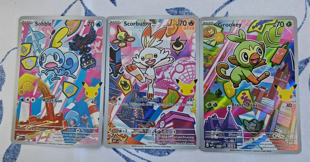 Pokemon First Partners Series 2 Generation 8