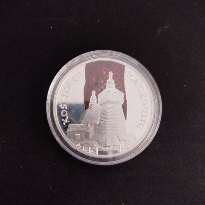 srebrna moneta kolekcjonerska