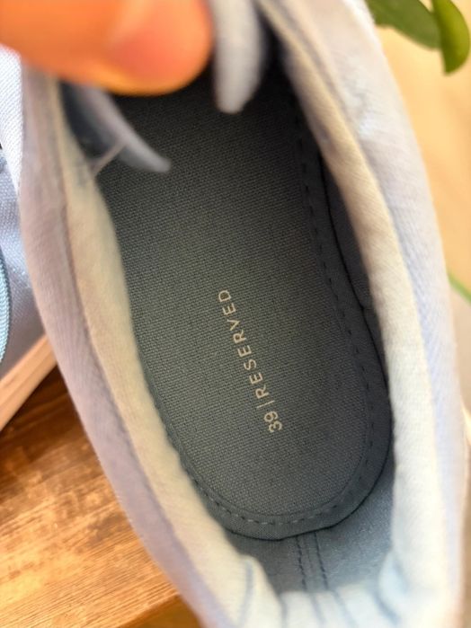 Trampki niebieskie NOWE