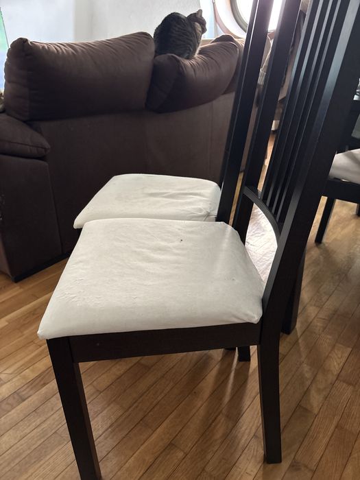 6 cadeiras mesa de sala do ikea -100 euros