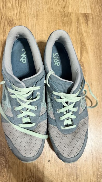 Asics 49r 31cm skóra zamsz buty