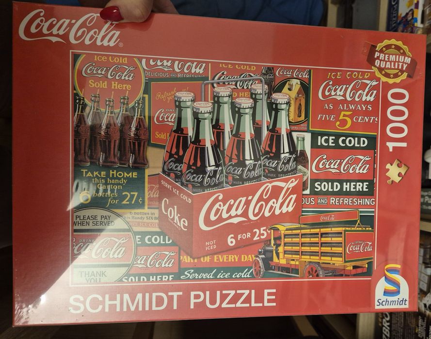 Puzzle schmidt coca cola tradycja 1000