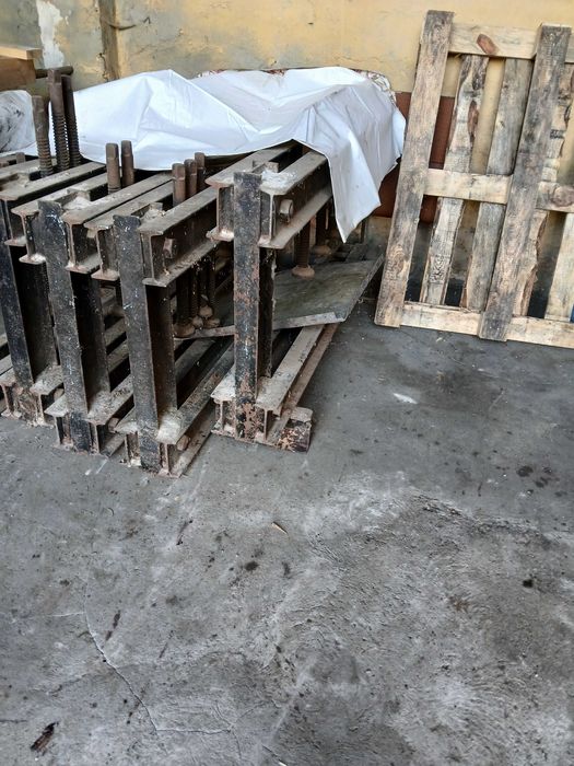 Solidne ściski stolarskie ramowe dwuteowe zwagi do blatów (komplet)