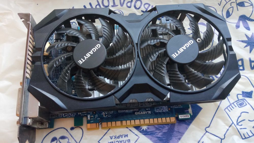 Видеокарта Gigabyte GTX 750Ti/2GB-DDR5/128Bit