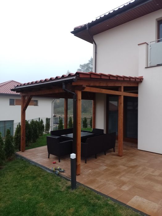 Domki, altany  tarasy