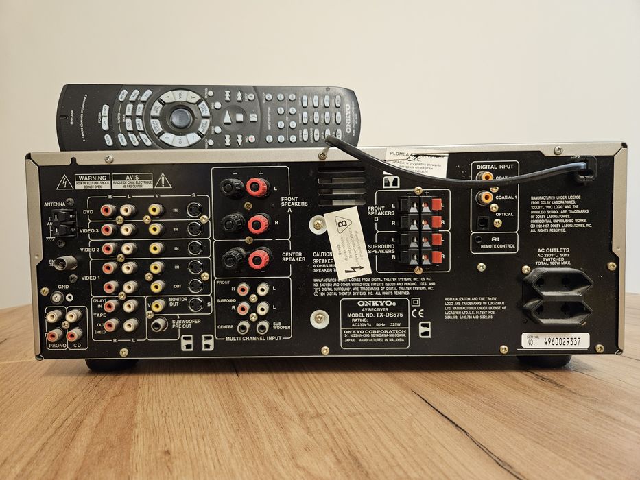 Onkyo tx-ds 575 z pilotem