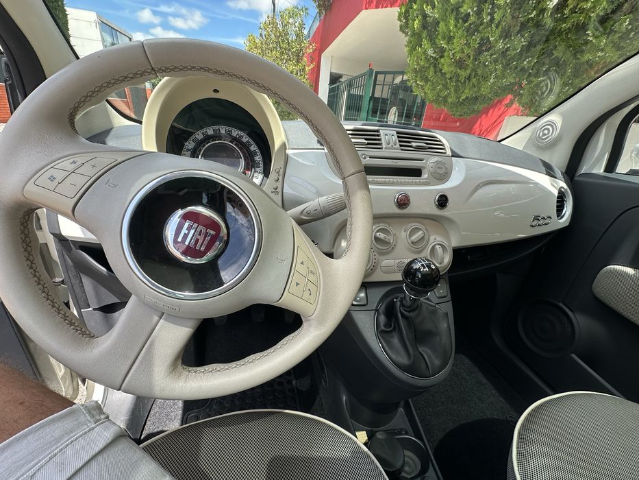 Fiat 500 1.2 gasolina  “novo”
