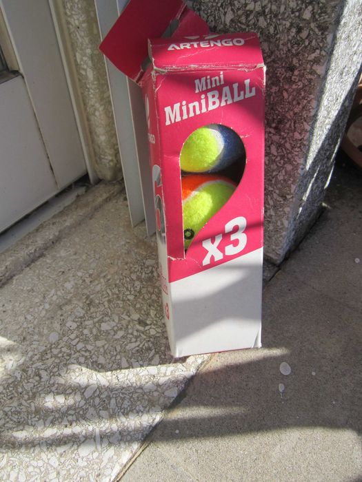 Miniball x3 Artengo mini ténis e ténis de praia