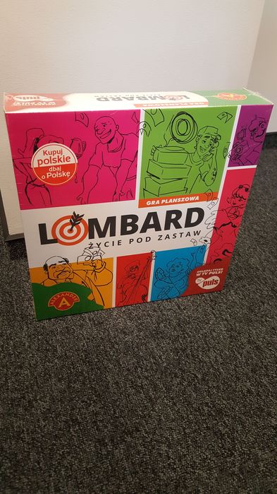 Gra planszowa "Lombard. Życie pod zastaw" NOWA, zafoliowana.