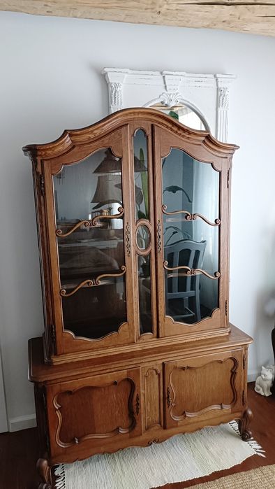 Witryna kredens biblioteczka