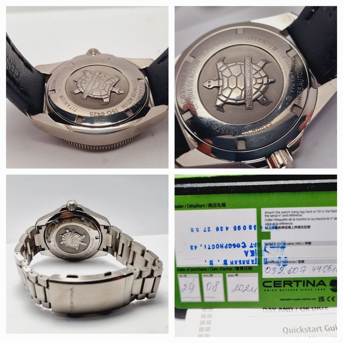 Certina DS Action C032 titanium