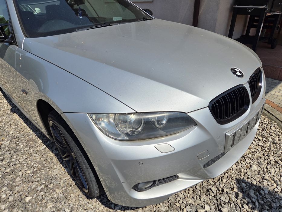 BMW e92 e93 przod m pakiet xenon maska zderzak lampy