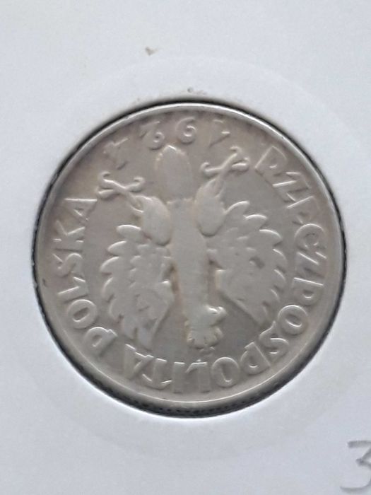 2 zł Żniwiarka 1924 r. Odwrotka- rzadkość-oryginał