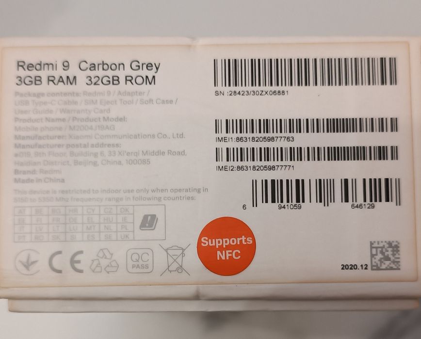 Redmi 9 Carbon Grey