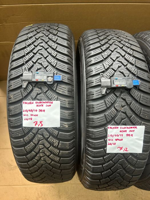 4x 215/65R17 99H FALKEN EUROWINTER HS01 SUV opona zimowa M+S 3PMSF