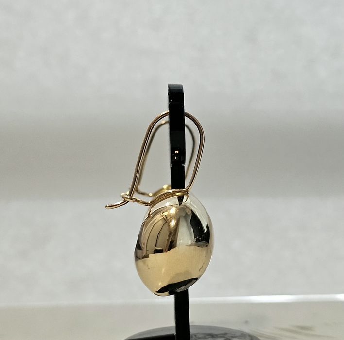 Piękne kolczyki złote 14 karatów