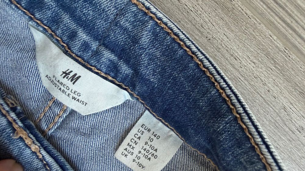 Джинси H&M на дівчинку 140