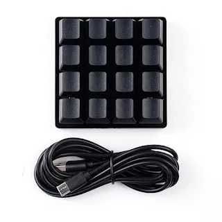 Teclado Numérico Programável USB com 16 Teclas Personalizáveis para PC e Notebook NOVO