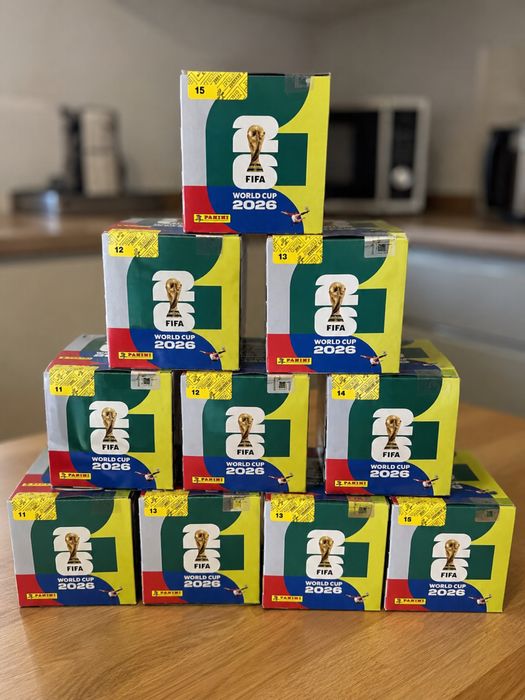 Caixas Mundial 2026 Panini Seladas