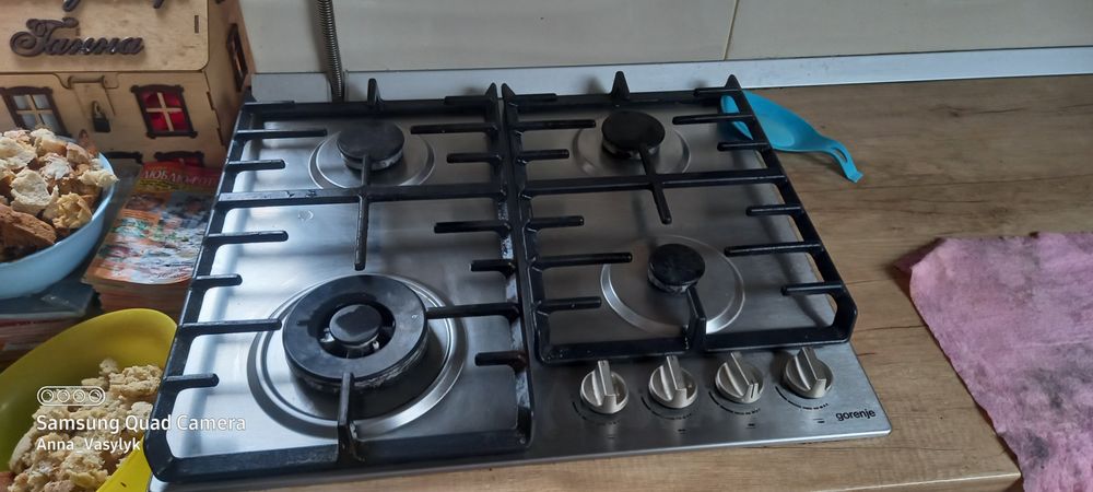 Поверхня варильна газова Gorenia Gv 641x