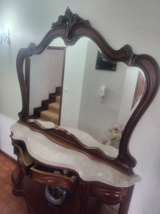 Móvel entrada madeira maciça