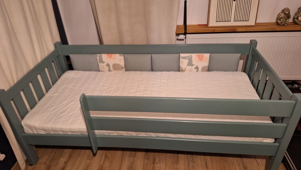 Lóżeczko dzieciece 90x200cm drewniane