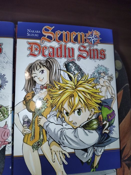 Zestaw mang  7 sztuk