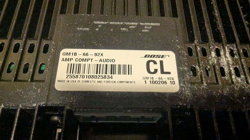Wzmacniacz audio BOSE Mazda 6