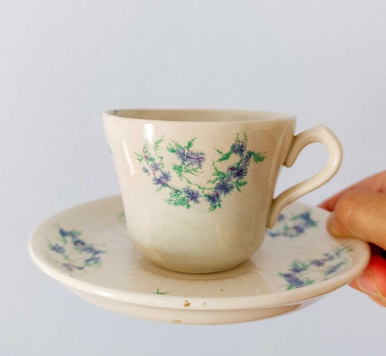 Chávena com Flores Sacavém