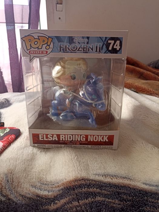 Elsa Riding Nokk 
Funko pop
Boneco: 10/10 
Caixa: 7/10 

Caixa em muit
