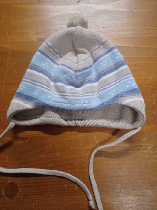 Czapeczka niemowlęca bawełniana