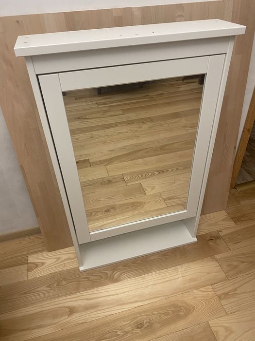 Szafka łazienkowa z lustrem Ikea Hemnes