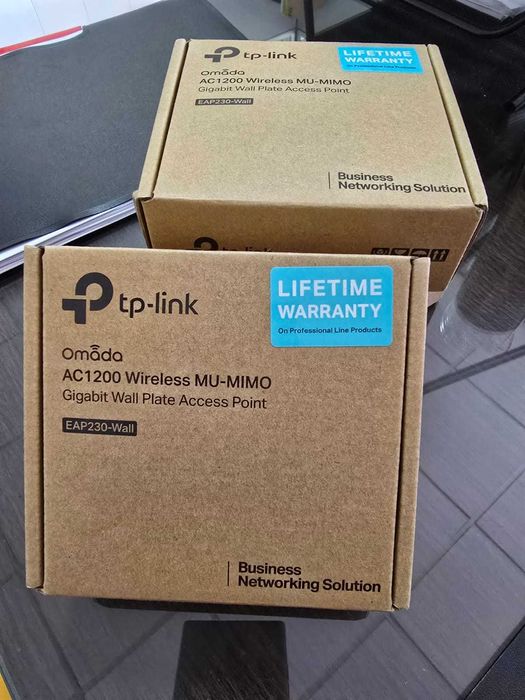 TPLink Omada AC1200 Wireless MU-MIMO Wall-Plate Access Point